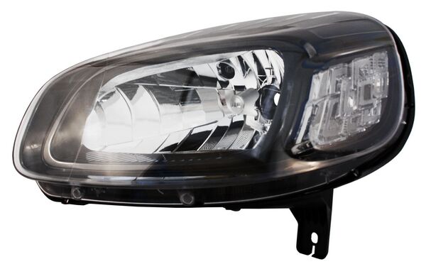 FARO IZQUIERDO FONDO NEGRO FIAT UNO 2015-2020 / PROM TER RAPID 2021-2024 TYC