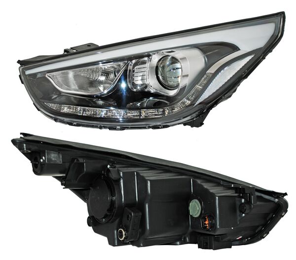 FARO IZQUIERDO ELÉCTRICO LED HYUNDAI IX35 15 / TUCSON 2010-2015 SOLO USA S TYC