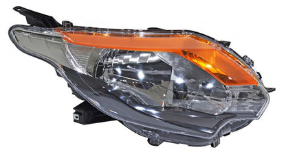 FARO DERECHO FONDO NEGRO CON MOTOR NEGRO MITSUBISHI PU 2016-2019 TYC