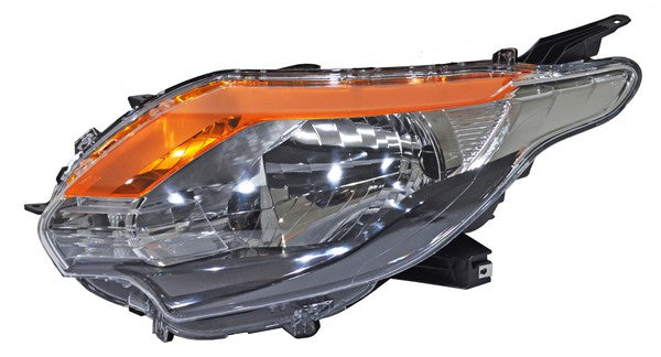 FARO IZQUIERDO FONDO NEGRO CON MOTOR NEGRO MITSUBISHI PU 2016-2019 TYC