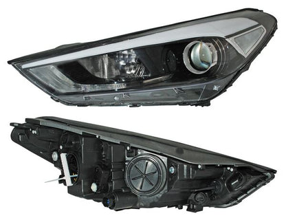 FARO IZQUIERDO CON MOTOR ELÉCTRICO HYUNDAI TUCSON 2016-2018 TYC