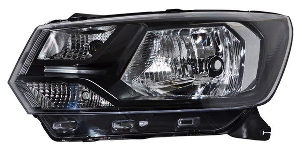 FARO IZQUIERDO NEGRO FILO VOLKSWAGEN GOL 2019-2021 / SAVEIRO 2017-2023 / GOL 2019-2020 BQ TYC