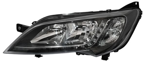 FARO CON LUZ DE DÍA FONDO NEGRO LUZ DE DÍA CON MOTOR NEGRO FIAT DUCATO / MANAGER 2015-2023 CARGO VAN CCC3IZQ TYC