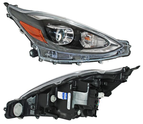 FARO DERECHO LED TOYOTA PRIUS C 2018-2019 S 722W TYC