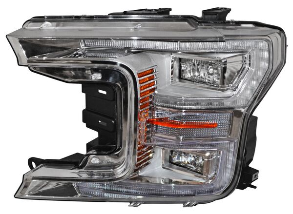 FARO IZQUIERDO FONDO CROMADO LED FORD PICKUP 2018-2020 S TYC