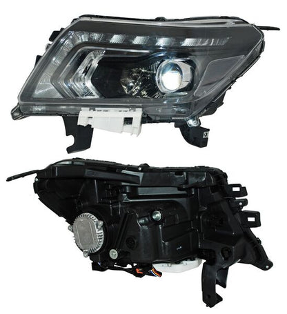 FARO IZQUIERDO FONDO NEGRO LED NISSAN PICKUP NP-300 / FRONTIER 2016-2020 S TYC
