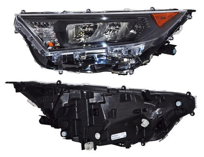FARO IZQUIERDO NEGRO FILO LED TOYOTA RAV-4 2020-2023 S TYC