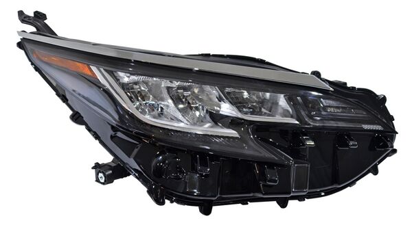 FARO DERECHO CROMADO FILO LED TOYOTA SIENNA 2021-2025 S LE / LXE / HYBRID TYC