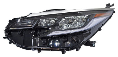 FARO IZQUIERDO LUZ DE DÍA NEGRO FILO LED TOYOTA XSE SIENNA 2021-2025 TYC