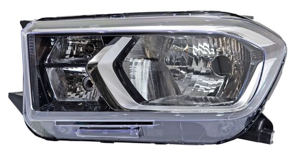 FARO IZQUIERDO CON MOTOR ELÉCTRICO CROMADO FILO CHEVROLET S10 MAX 2022-2026 TYC