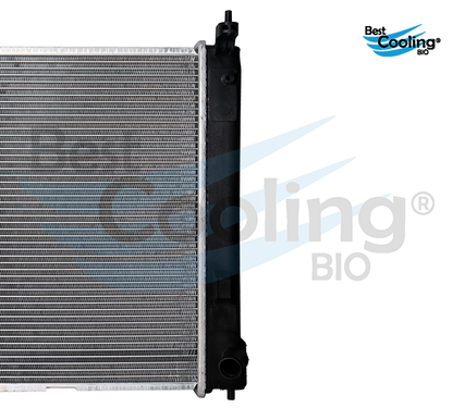 RADIADOR ANTICONGELANTE NISSAN VERSA 4L 1.6 LTS 2012-2019 MARCH 4L 1.6 LTS 2012-2023 CON Y SIN A/C TRANSMISIÓN MANUAL BEST COOLING