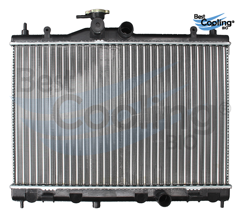 RADIADOR ALUMINIO ANTICONGELANTE NISSAN TIIDA 4L 1.8 LTS 2007-2018 CON Y SIN A/C TRANSMISIÓN MANUAL 35916 BEST COOLING