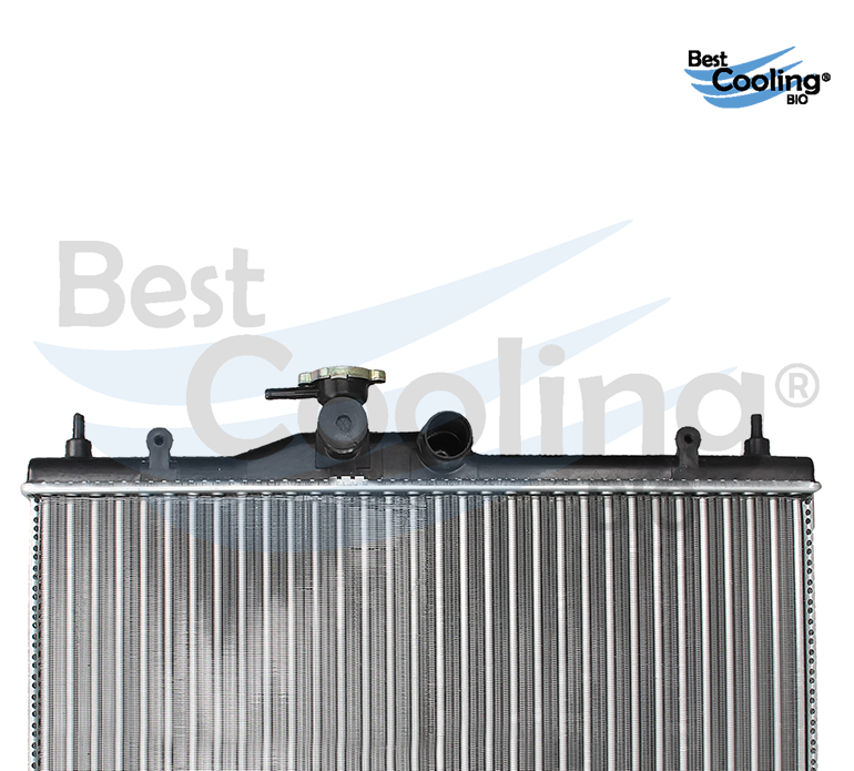 RADIADOR ALUMINIO ANTICONGELANTE NISSAN TIIDA 4L 1.8 LTS 2007-2018 CON Y SIN A/C TRANSMISIÓN MANUAL 35916 BEST COOLING