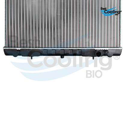 RADIADOR ANTICONGELANTE NISSAN TRUCK D22 PICK UP 4L 2.4 LTS 2008-2015 CON Y SIN A/C TRANSMISIÓN MANUAL = 35816 BEST COOLING