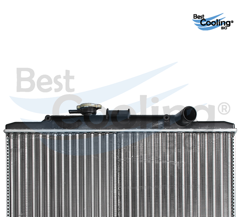 RADIADOR ANTICONGELANTE NISSAN TRUCK URVAN 4L 2.4 LTS 2002-2007 CON Y SIN A/C TRANSMISIÓN MANUAL =35804 BEST COOLING