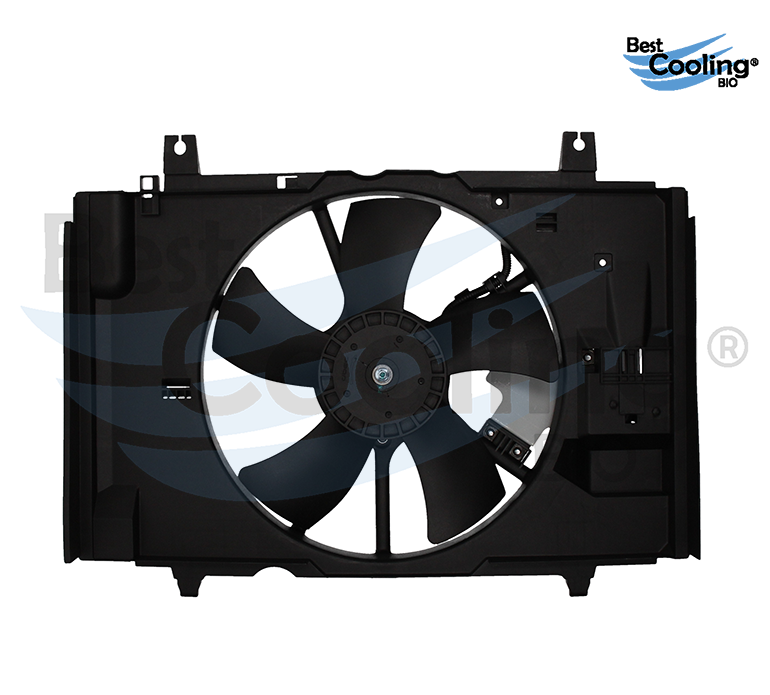 MOTOVENTILADOR 5 ASPAS NISSAN TIIDA 1.6L 2013-2018 TIIDA 1.8L 2007-2018 TRANSMISION AUTOMATICA Y MANUAL BEST COOLING