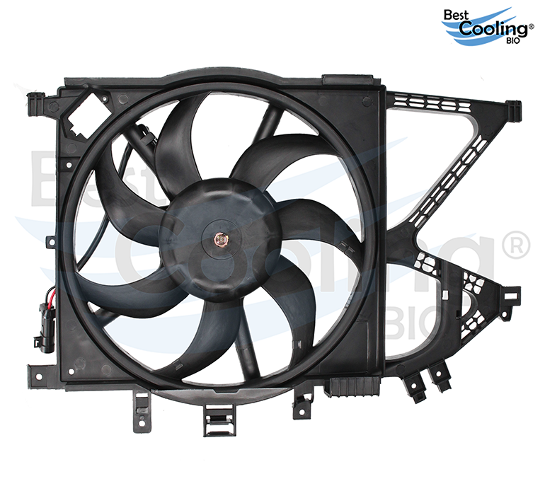MOTOVENTILADOR 7 ASPAS CHEVROLET TRUCK TORNADO 1.8L 2004-2011 CHEVROLET CORSA 1.8L 2003-2008 TRANSMISION MANUAL BEST COOLING
