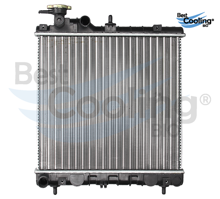 RADIADOR ALUMINIO ANTICONGELANTE DODGE ATOS 4L 1.0 LTS 2000-2004 CON Y SIN A/C TRANSMISIÓN MANUAL 35690 BEST COOLING