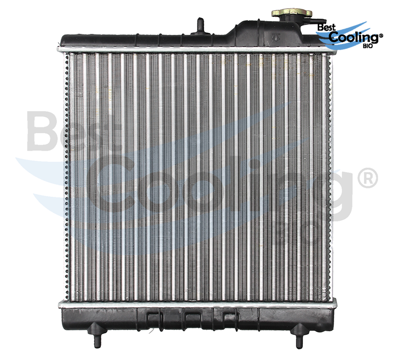 RADIADOR ALUMINIO ANTICONGELANTE DODGE ATOS 4L 1.0 LTS 2000-2004 CON Y SIN A/C TRANSMISIÓN MANUAL 35690 BEST COOLING