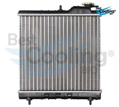RADIADOR ALUMINIO ANTICONGELANTE DODGE ATOS 4L 1.0 LTS 2000-2004 CON Y SIN A/C TRANSMISIÓN MANUAL 35690 BEST COOLING