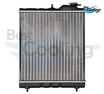 RADIADOR ALUMINIO ANTICONGELANTE DODGE ATOS 4L 1.1 LTS 2005-2012 CON Y SIN A/C TRANSMISIÓN MANUAL 35691 BEST COOLING