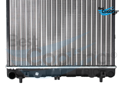RADIADOR ALUMINIO ANTICONGELANTE DODGE ATOS 4L 1.1 LTS 2005-2012 CON Y SIN A/C TRANSMISIÓN MANUAL 35691 BEST COOLING