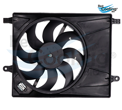 MOTOVENTILADOR CHEVROLET AVEO 1.5L 2018-2023 CON Y TRANSMISION AUTOMATICA Y MANUAL BEST COOLING