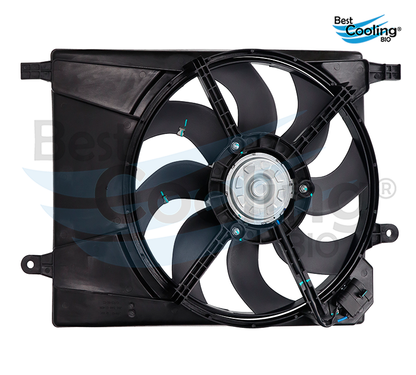 MOTOVENTILADOR CHEVROLET AVEO 1.5L 2018-2023 CON Y TRANSMISION AUTOMATICA Y MANUAL BEST COOLING