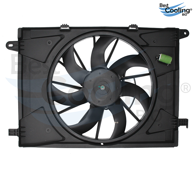 MOTOVENTILADOR 7 ASPAS CHEVROLET ONIX 1.3L 2023-2025 CON Y TRANSMISION MANUAL BEST COOLING