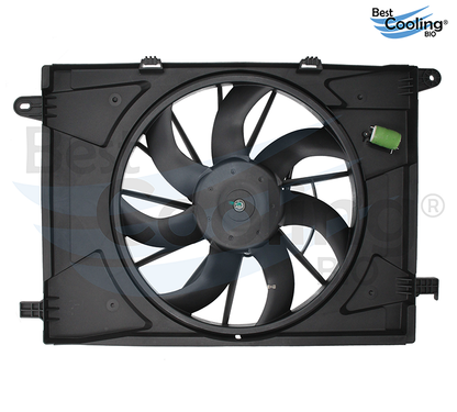 MOTOVENTILADOR 7 ASPAS CHEVROLET ONIX 1.3L 2023-2025 CON Y TRANSMISION MANUAL BEST COOLING