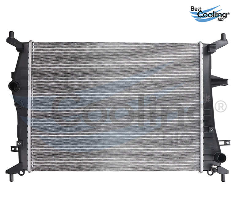 RADIADOR ANTICONGELANTE CHEVROLET AVEO 4L 1.5 LTS 2018-2023 CON A/C TRANSMISIÓN MANUAL BEST COOLING