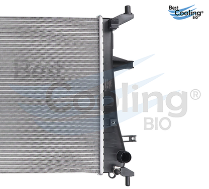 RADIADOR ANTICONGELANTE CHEVROLET AVEO 4L 1.5 LTS 2018-2023 CON A/C TRANSMISIÓN MANUAL BEST COOLING