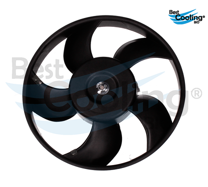MOTOVENTILADOR 5 ASPAS VOLKSWAGEN POINTER 1.8L 1998-2009 POINTER 2.0L 1998-2009 TRANSMISION MANUAL BEST COOLING