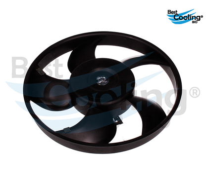 MOTOVENTILADOR 5 ASPAS VOLKSWAGEN POINTER 1.8L 1998-2009 POINTER 2.0L 1998-2009 TRANSMISION MANUAL BEST COOLING