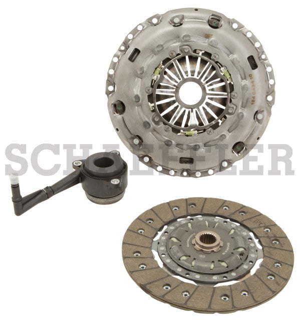 KIT CLUTCH AUDI A3 4L 2.0 LTS 2005-2008 FSI 200 HP SEAT LEON CUPRA 4L 2.0 LTS 2006-2012 TURBO 240 HP LEON FR 4L 2.0 LTS 2007-2013 TURBO VOLKSWAGEN BORA GLI 4L 2.0 LTS 2006-2010 TURBO 197 HP 6 VELOCIDADES LUK - Beta Autopartes