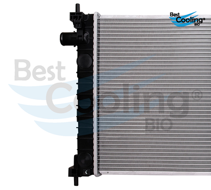 RADIADOR ANTICONGELANTE CHEVROLET SPARK 4L 1.4 LTS 2016-2021 TRANSMISIÓN MANUAL BEST COOLING