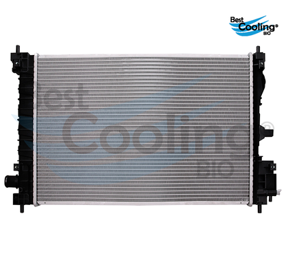 RADIADOR ANTICONGELANTE CHEVROLET SPARK 4L 1.4 LTS 2016-2021 TRANSMISIÓN MANUAL BEST COOLING