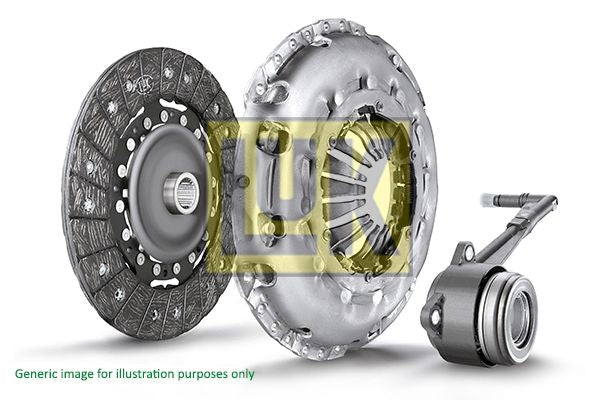 KIT CLUTCH CHEVROLET SONIC 4L 1.4 LTS 2014-2016 TURBO 138 HP CRUZE 4L 1.4 LTS 2015-2019 TURBO 153 HP DOHC 6 VELOCIDADES LUK - Beta Autopartes
