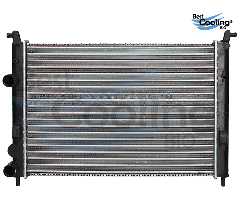 RADIADOR ANTICONGELANTE FIAT PALIO 4L 1.6 LTS 2004-2008 PALIO 4L 1.8 LTS 2004-2008 FIAT TRUCK STRADA 4L 1.8 LTS 2009-2011 RAM TRUCK 700 4L 1.6 LTS 2015-2020 TRANSMISIÓN MANUAL BEST COOLING