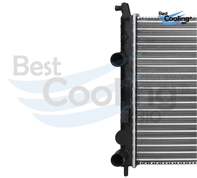 RADIADOR ANTICONGELANTE FIAT PALIO 4L 1.6 LTS 2004-2008 PALIO 4L 1.8 LTS 2004-2008 FIAT TRUCK STRADA 4L 1.8 LTS 2009-2011 RAM TRUCK 700 4L 1.6 LTS 2015-2020 TRANSMISIÓN MANUAL BEST COOLING