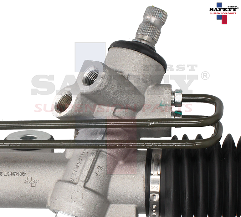 Caja Dirección Nissan Sentra B15 4L 1.8 Lts 2001-2006 Sentra B15 4L 2.5 Lts 2001-2006 Almera 4L 1.8 Lts 2001-2006 Cremallera Hidraulica Sin Terminales Safety