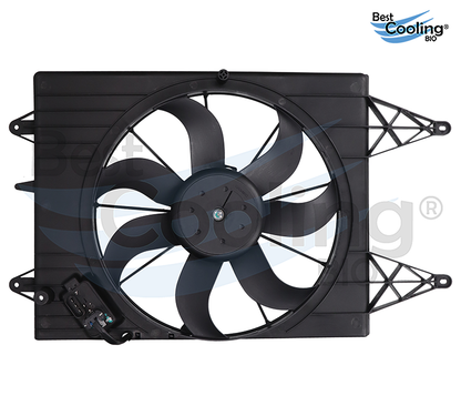 MOTOVENTILADOR VOLKSWAGEN GOL 1.6L 2009-2020 VOLKSWAGEN TRUCK SAVEIRO 1.6L 2010-2020 TRANSMISION MANUAL BEST COOLING