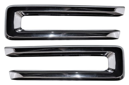MOLDURA PARRILLA DODGE PICKUP 2019-2024 RAM 2500 / 3500 CROM CENTRAL JUEGO 2 PZAS TYG