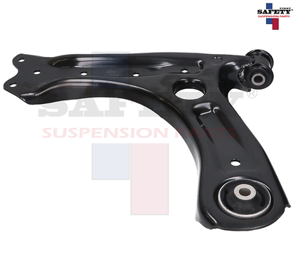 Horquilla Suspension Volkswagen Vento 2014-2022 Polo 2013-2021 Seat Ibiza 2009-2017 Toledo 2013-2019 Audi A1 2011-2018 Inferior Izquierda Sin Rotula 1526037 Safety