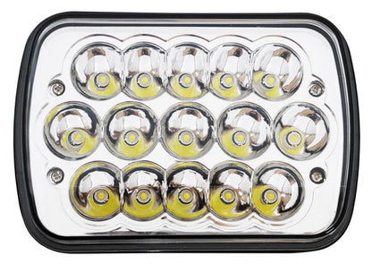 FARO LED UNIVERSAL 6052 CUADRADO GRANDE ALTA / BAJA S 1 PIEZA TYC