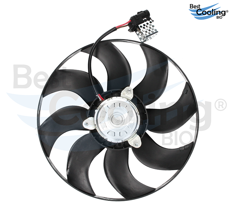 MOTOVENTILADOR 8 ASPAS 3 PINES CHEVROLET AVEO 1.5L 2018-2023 TRANSMISION AUTOMATICA MANUAL CON Y 370MM BEST COOLING
