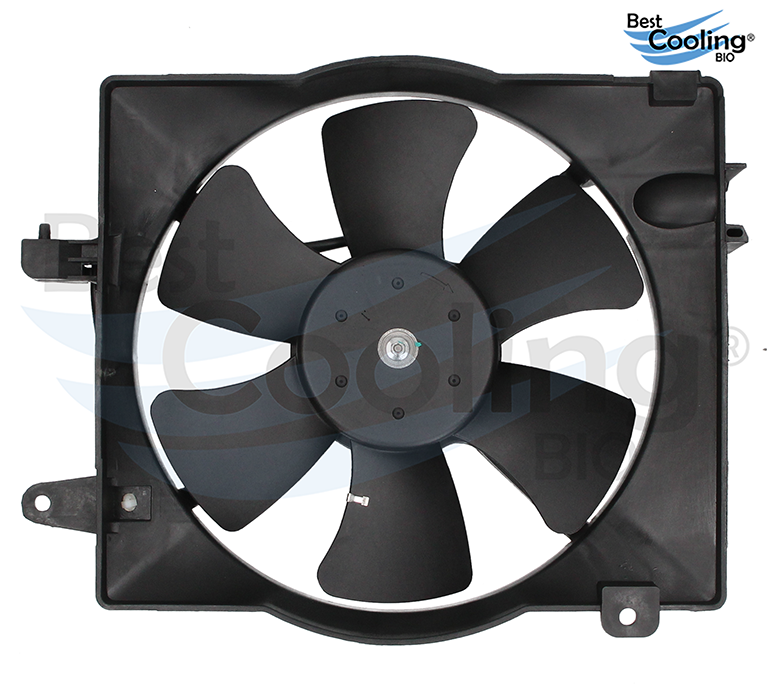 MOTOVENTILADOR 6 ASPAS CHEVROLET SPARK 1.2L 2011-2015 MATIZ 1.0L 2004-2005 TRANSMISION MANUAL 2 TERMINALES BEST COOLING