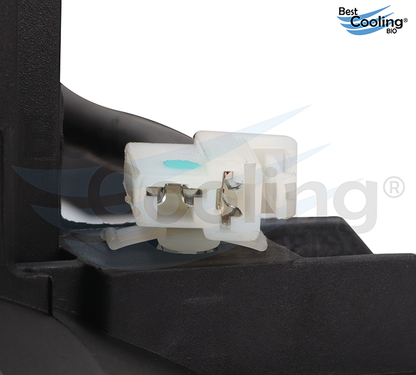 MOTOVENTILADOR 6 ASPAS CHEVROLET SPARK 1.2L 2011-2015 MATIZ 1.0L 2004-2005 TRANSMISION MANUAL 2 TERMINALES BEST COOLING