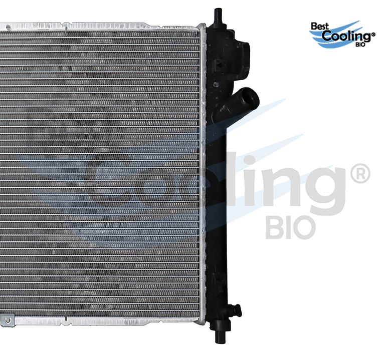 RADIADOR ANTICONGELANTE CHEVROLET AVEO 4L 1.6 LTS 2010-2018 CON Y SIN A/C TRANSMISIÓN MANUAL BEST COOLING