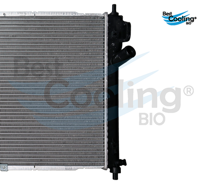 RADIADOR ANTICONGELANTE CHEVROLET AVEO 4L 1.6 LTS 2010-2018 CON Y SIN A/C TRANSMISIÓN MANUAL BEST COOLING